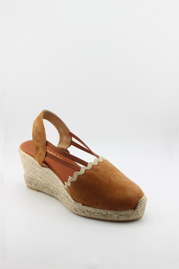 Paseart Espadrille Wedge Slingback Sandal